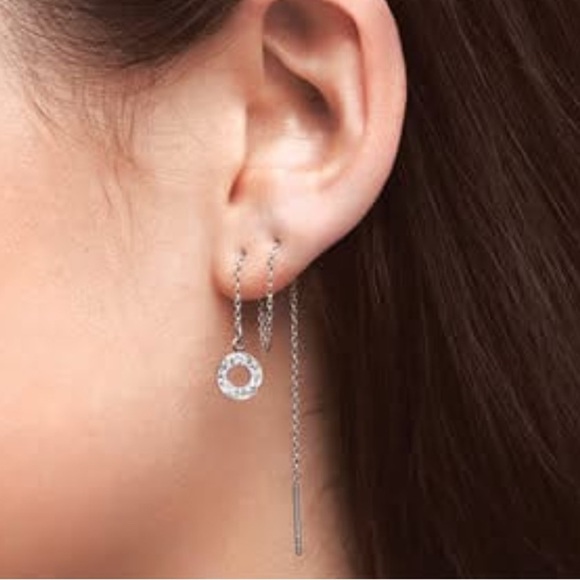 Tocara Danyel pull thru Earrings - Picture 1 of 2